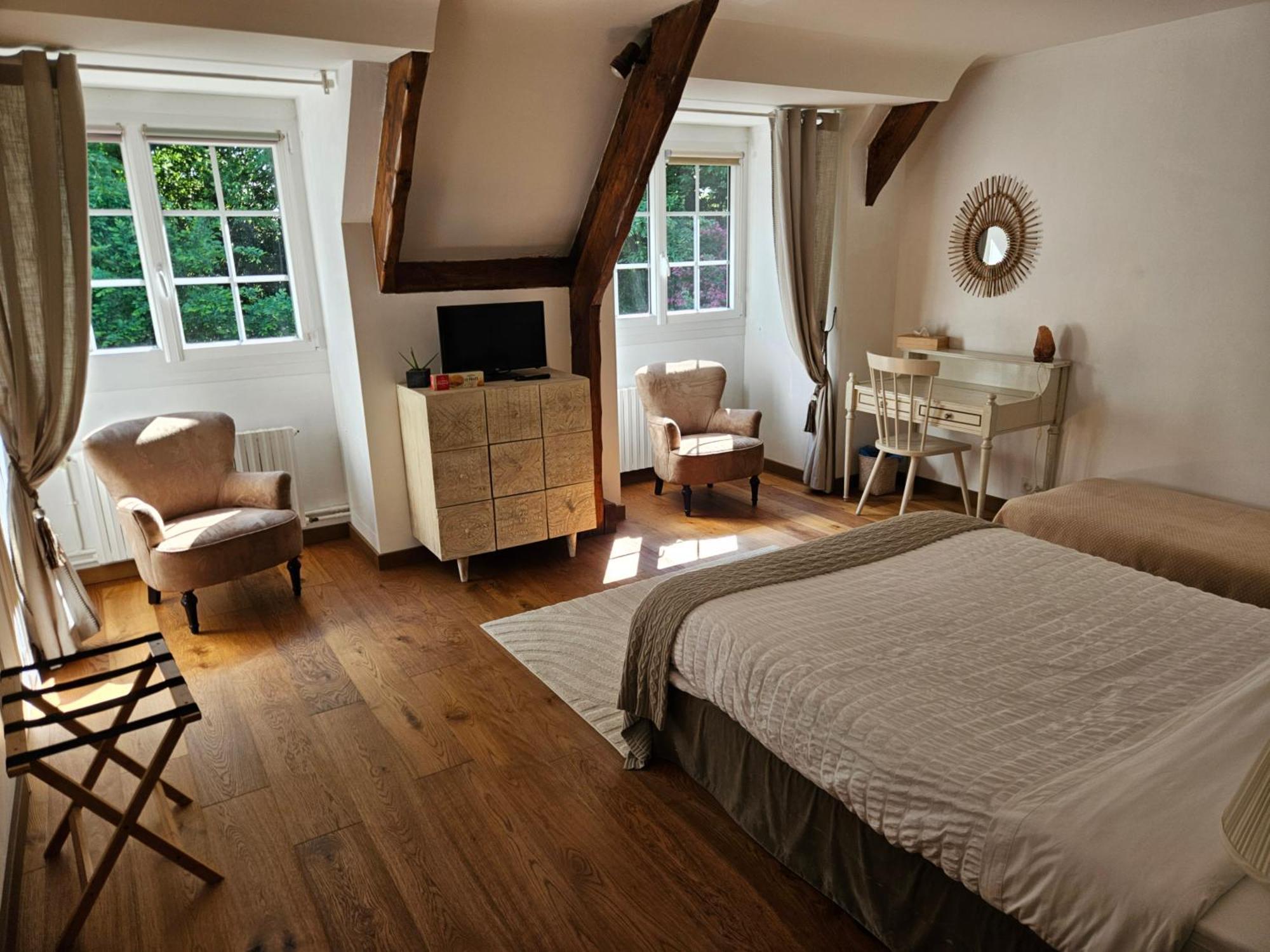 Bed And Breakfast Saultchevreuil, Au Mont Saint Michel Villedieu-les-Poeles-Rouffigny Ruang foto